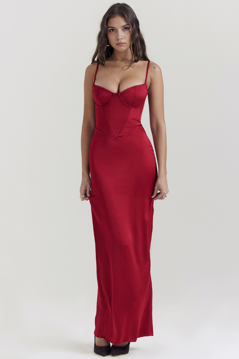 Mayfair™ | RUBINA - Satinkleid