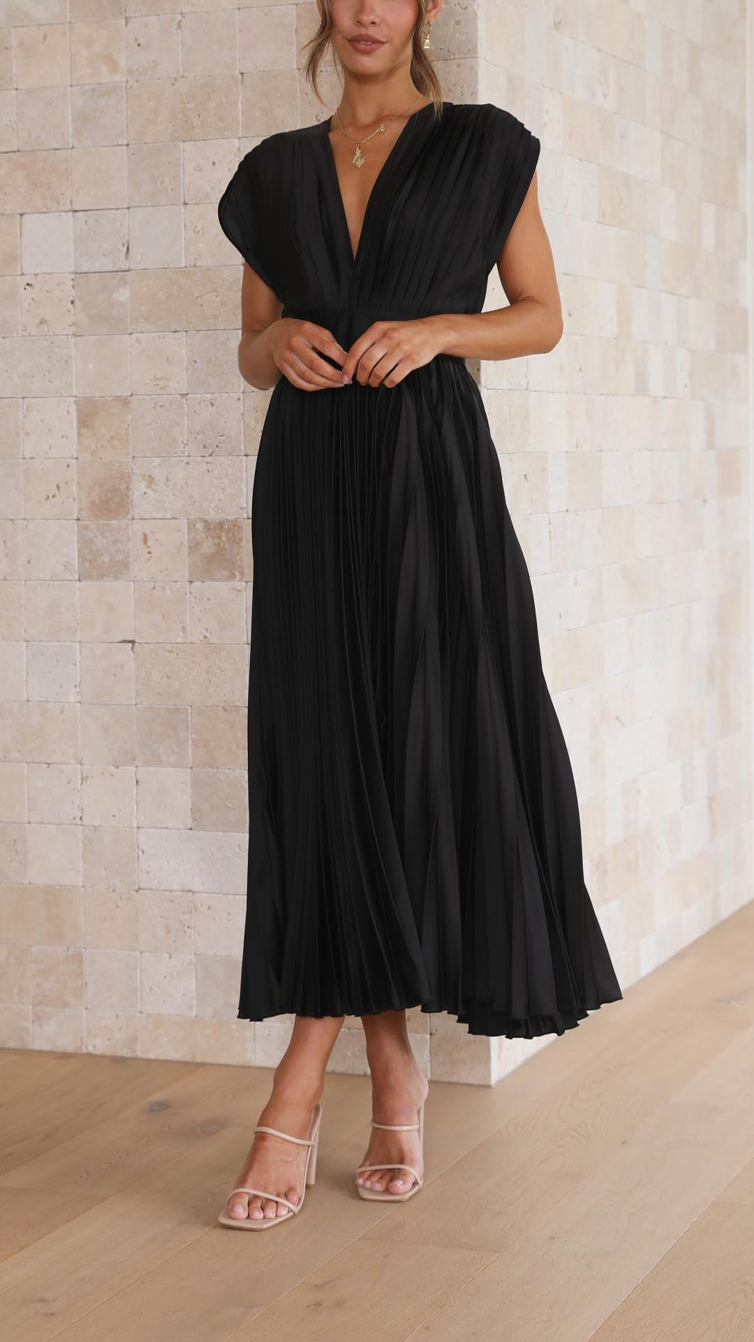 Mayfair™ | Alexis - Elegantes Faltenkleid